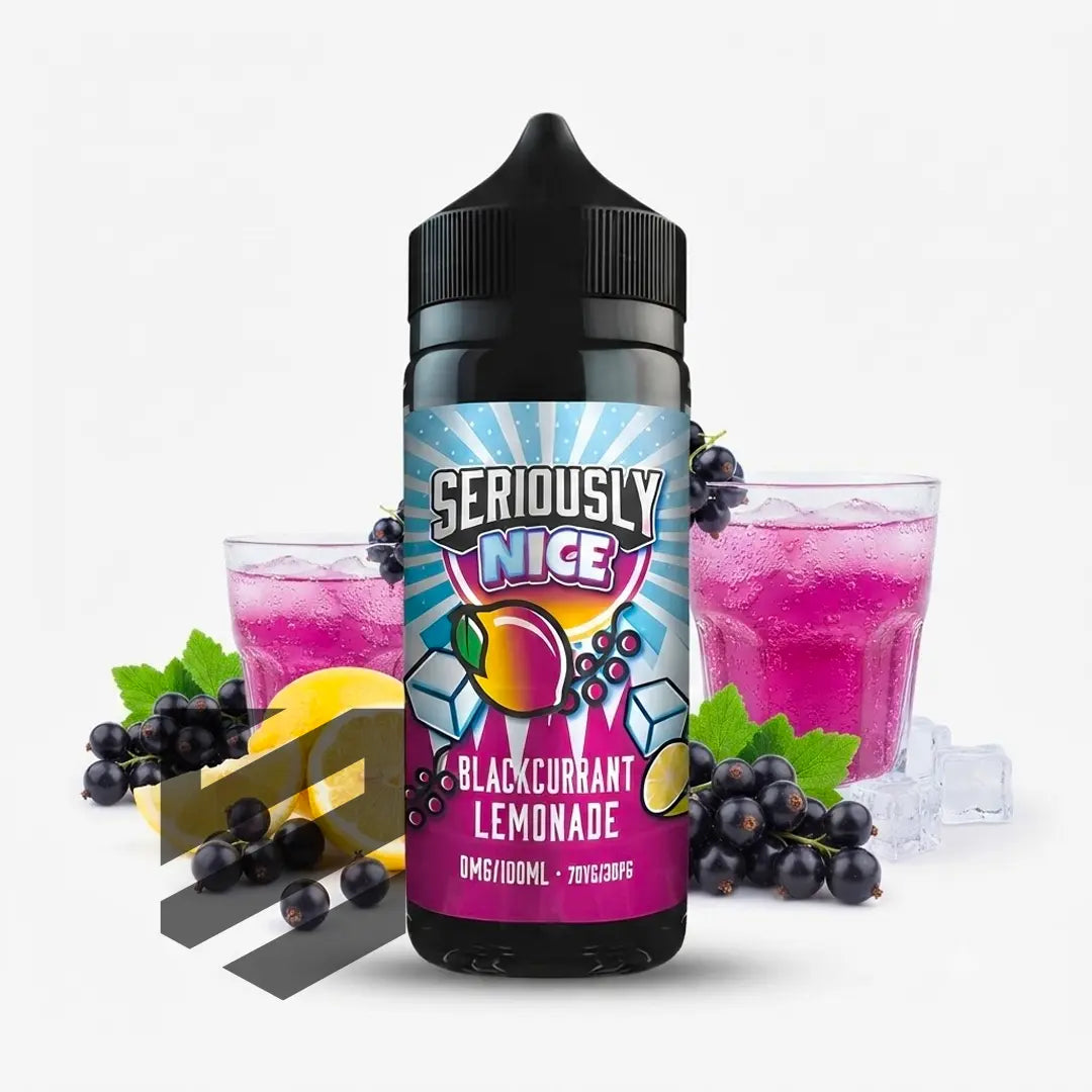 Seriously - Nice - Shortfill - Blackcurrant Lemonade 100ml 0mg