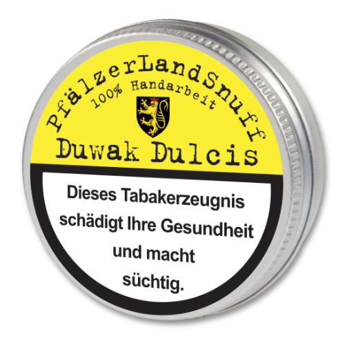 Pfälzer Land Snuff Duwak Dulcis