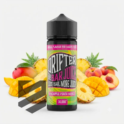 Drifter Bar Juice - Pineapple Peach Mango 0mg 100ml Shortfill