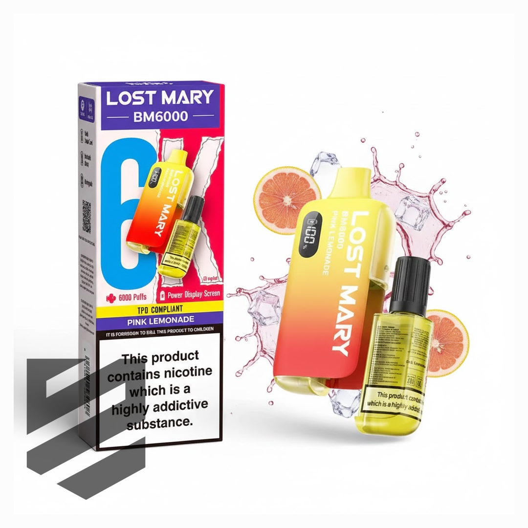 Lost Mary BM6000 Prefilled Pod Kit – Pink Lemonade