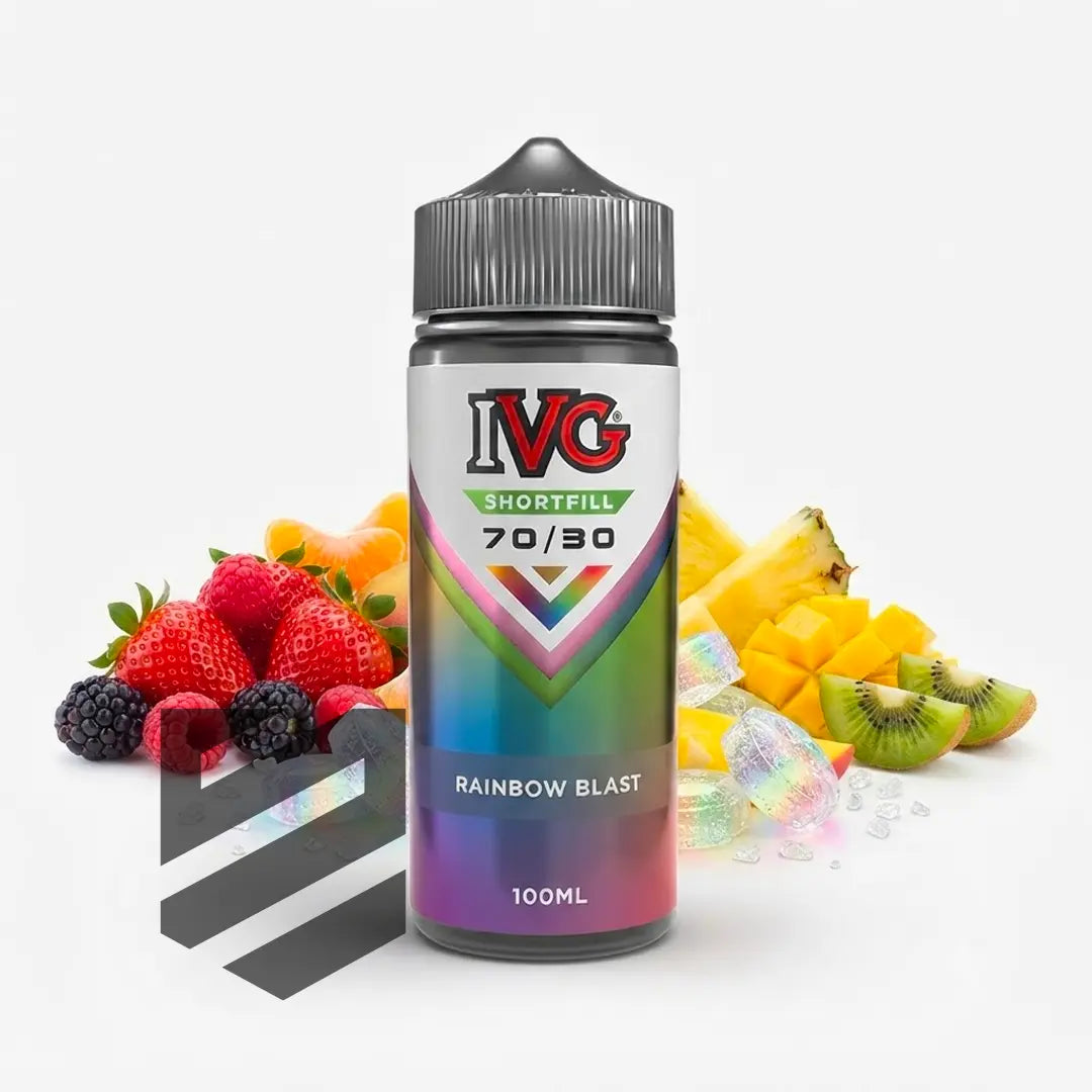 IVG 70/30 0 mg – 100 ml Shortfill Rainbow Blast