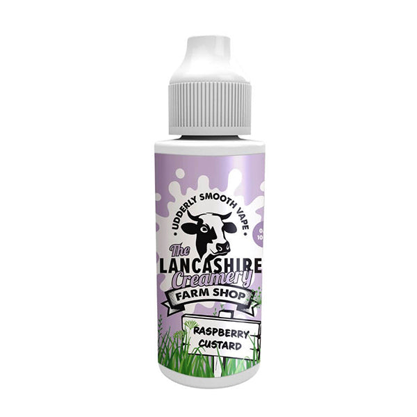 The Lancashire Creamery - Raspberry Custard 0mg 100ml