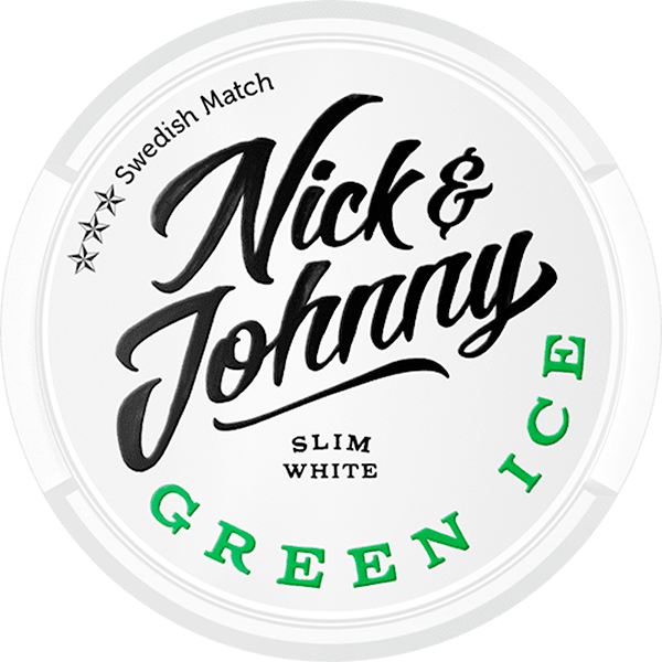 Nick & Johnny Green Ice Slim White