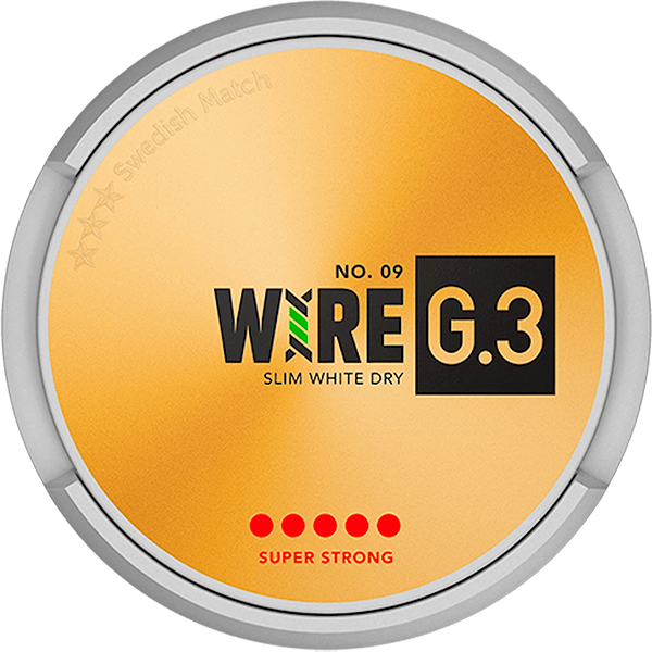 G.3 Wire Super Strong Slim White Dry