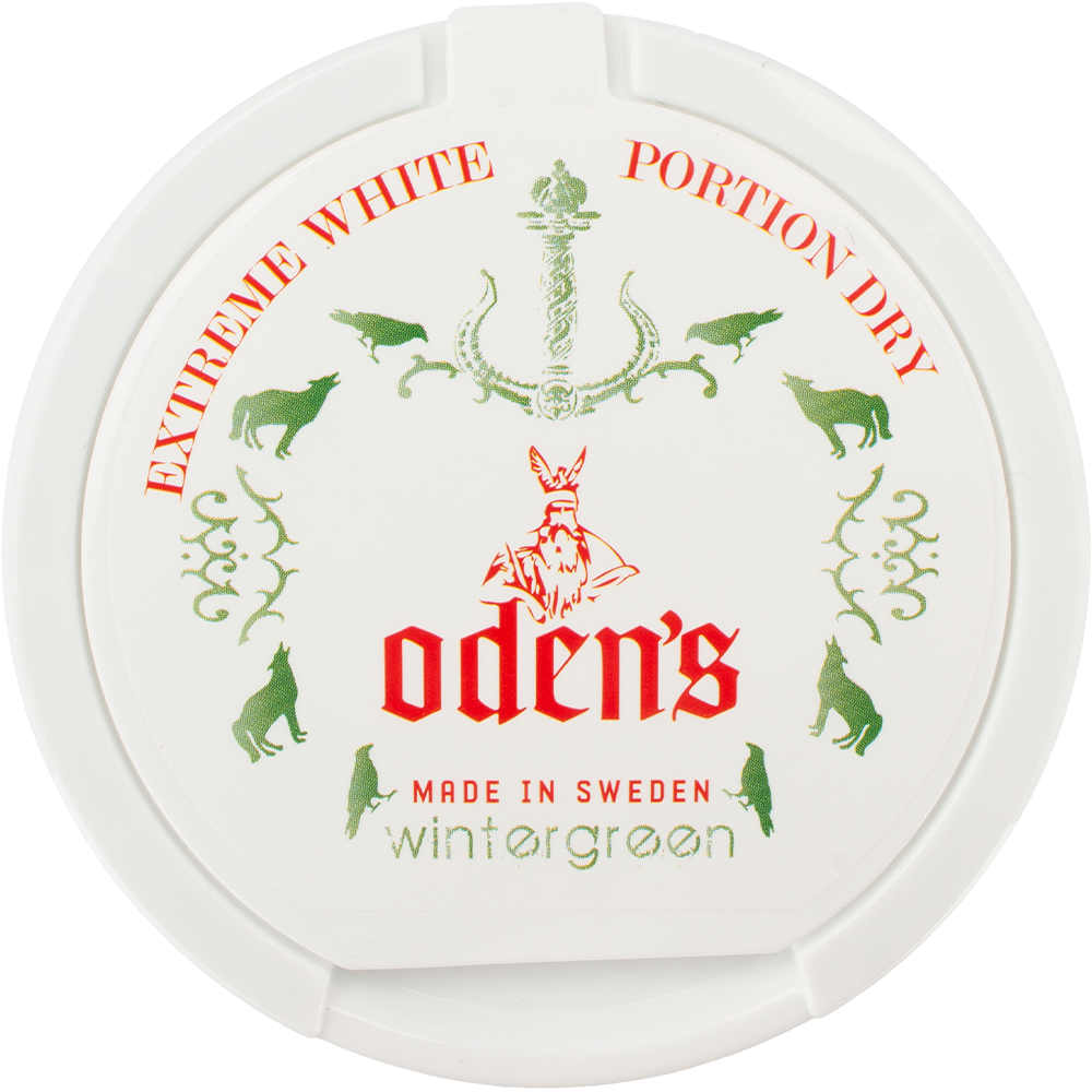 Odens Extreme Wintergreen White Dry