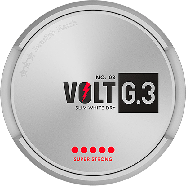 G.3 Volt Super Strong Slim White Dry
