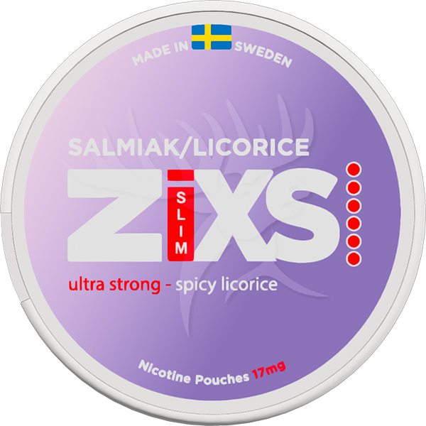 ZiXS Salmiak/Licorice 17mg Slim