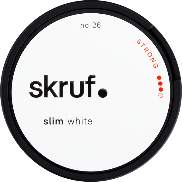 Skruf No. 26 Strong Slim White