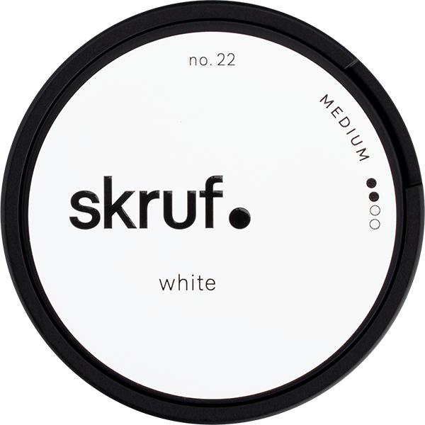 Skruf No. 22 Medium White