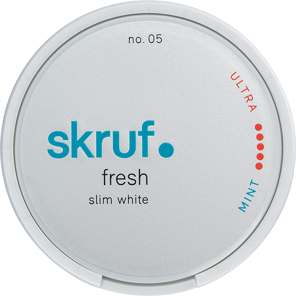 Skruf Fresh No. 5 Mint Ultra Strong Slim White