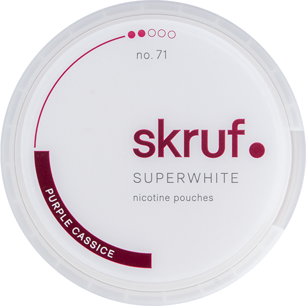 Skruf Superwhite No. 71 Purple Cassice Medium Slim