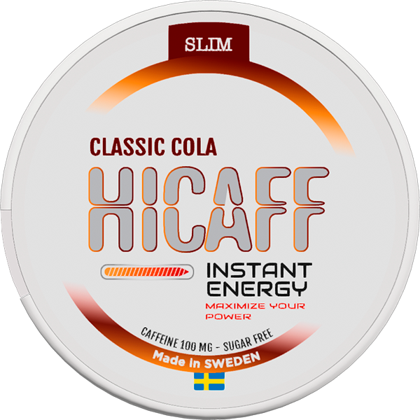 HICAFF Instant Energy Classic Cola 100mg Slim