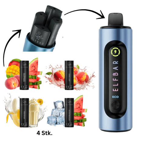 Elfbar 4 in 1 Starter Kit inkl. 4 Pods - Elfbar Edition