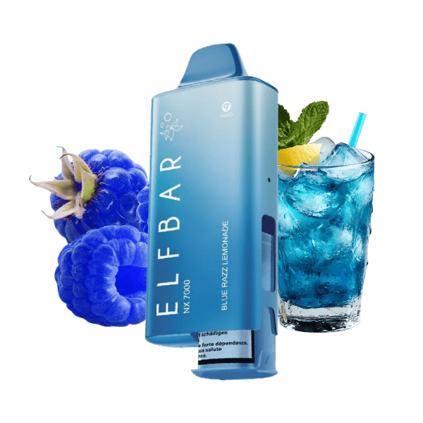 Elfbar NX7000 Starter Kit Blue Razz Lemonade 20mg