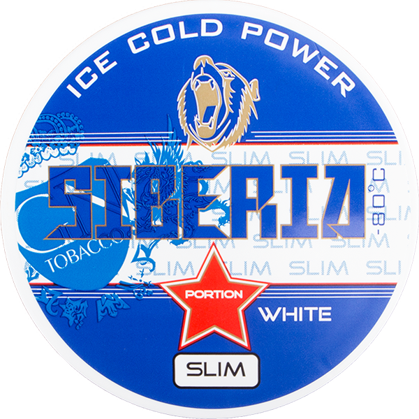 Siberia Blue Ice Cold Power Slim White
