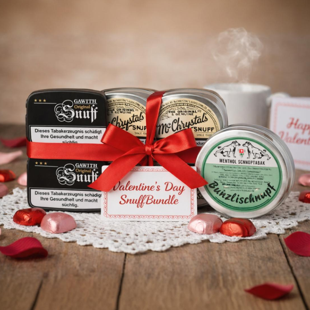 Schnupf Trendmix - 2 Gawith Apricot, 2 McChrystal, 1 Bünzlischnupf