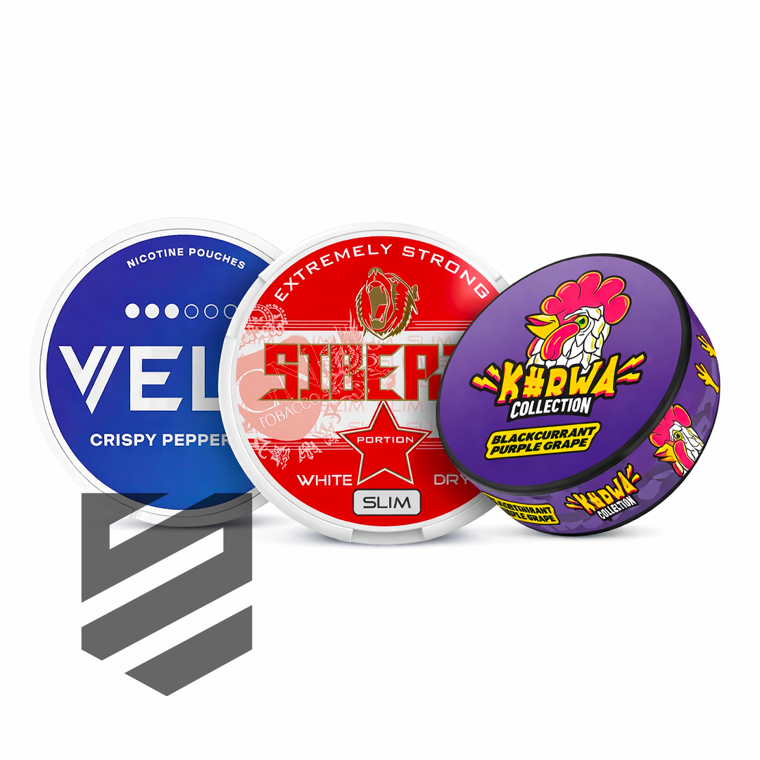 Snus Trendmix - 2 x Velo / Siberia / Kurwa