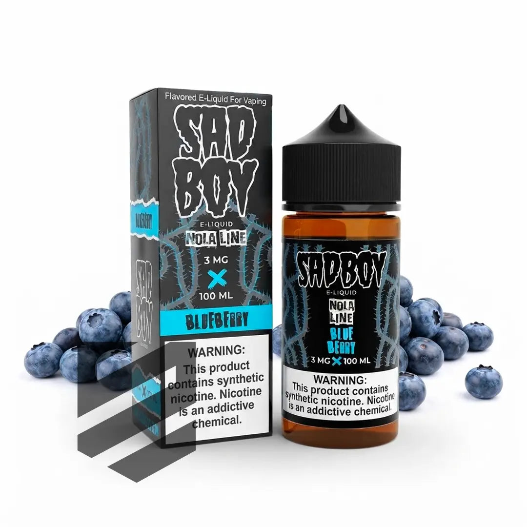 Sadboy - Nola Line - E-Liquid Shortfill - Blue Berry (Berry Nola)100ml 0mg
