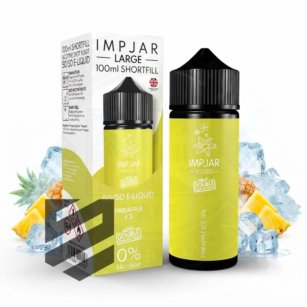 IMP JAR Large - Shortfill Doubleconcentrate - Pineapple Ice 100ml 0mg