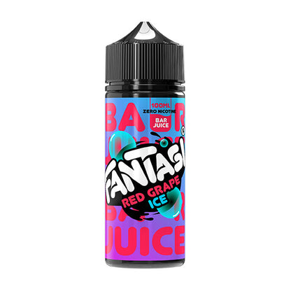 Fantasi Bar Juice - Red Grape Ice  0mg 100ml Shortfill