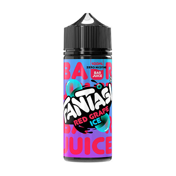 Fantasi Bar Juice - Red Grape Ice  0mg 100ml Shortfill