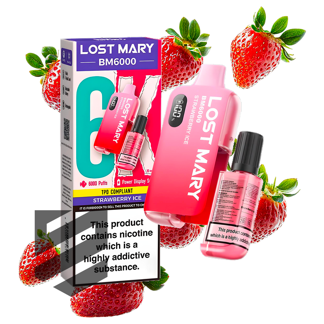 elf bar vape uk Buy Strawberry Watermelon Ice Lost Mary MO5000 main image 1