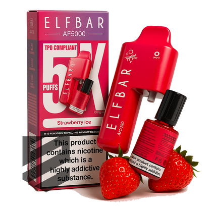 Elf Bar - AF5000 - Strawberry Ice