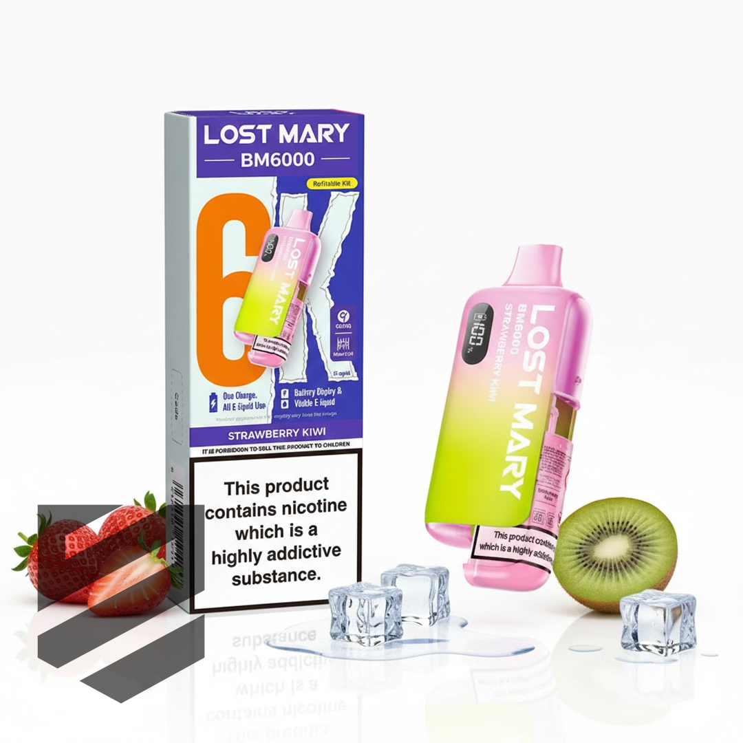 Lost Mary BM6000 Prefilled Pod Kit – Strawberry Kiwi