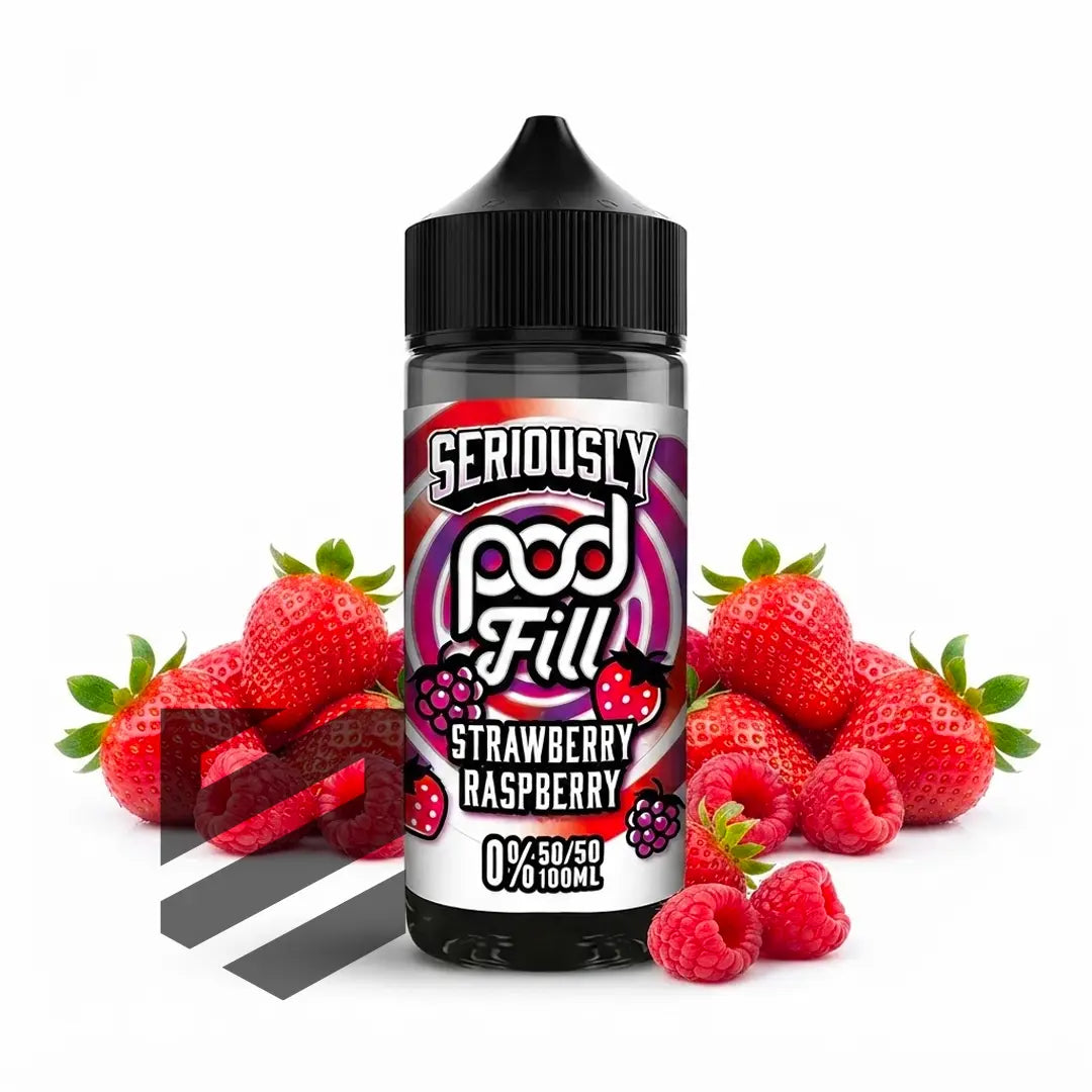 Seriously - Shortfill - Strawberry Raspberry 100ml 0mg
