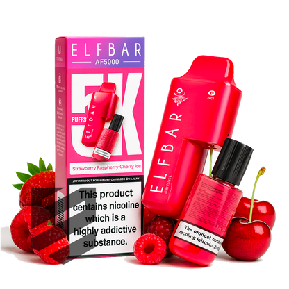 ELF BAR AF5000 Fragola Lampone Ciliegia