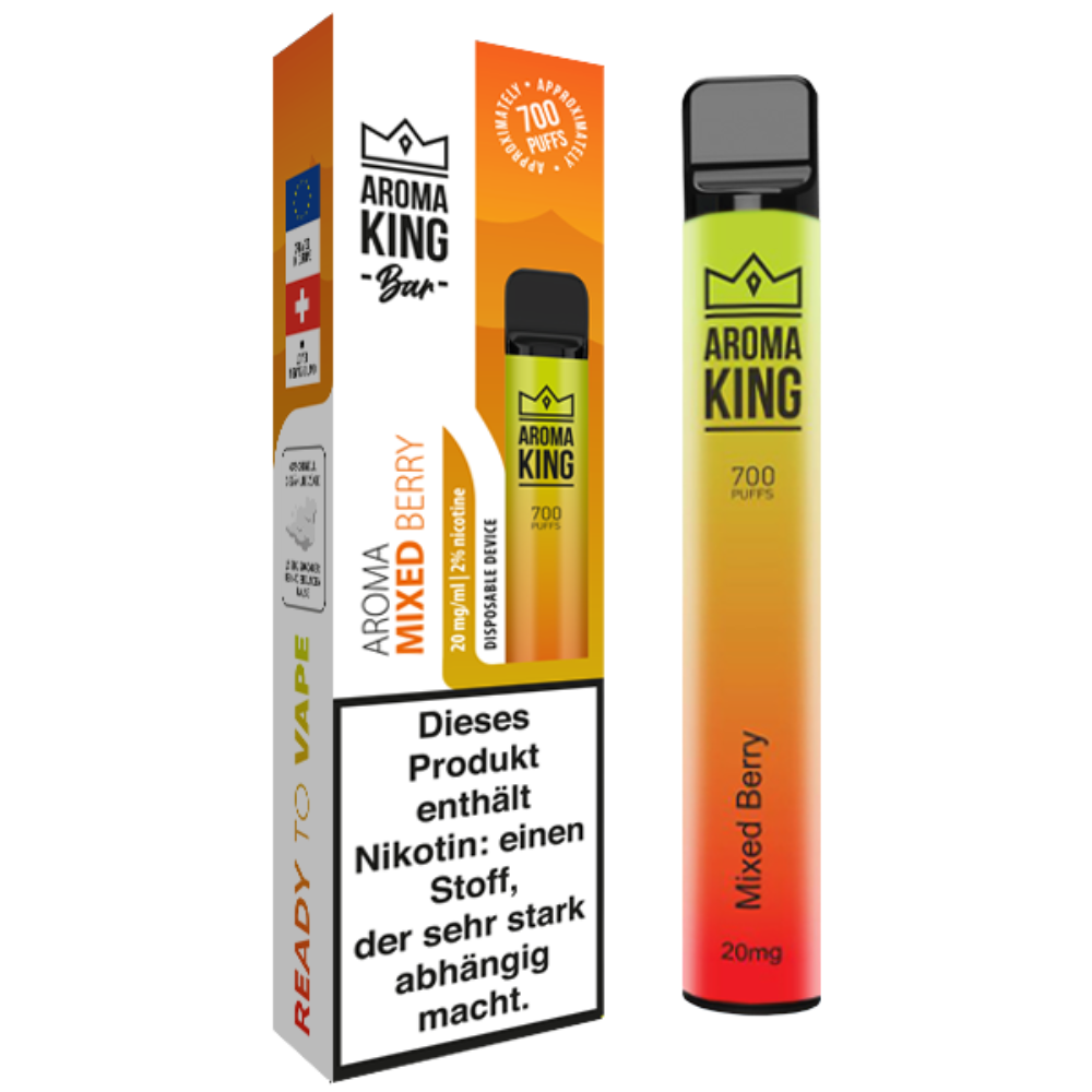 Aroma King - Bar 700 - Mixed Berry - 20mg