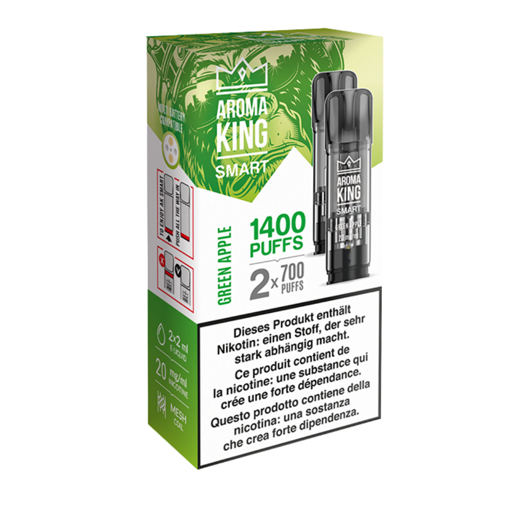 Aroma King - Smart - Green Apple - 20mg 2er-Pack