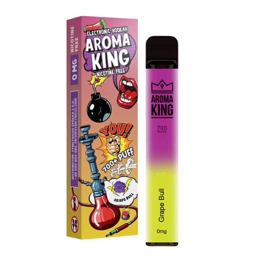 Aroma King - E-Shisha - Grape Bull - 0mg