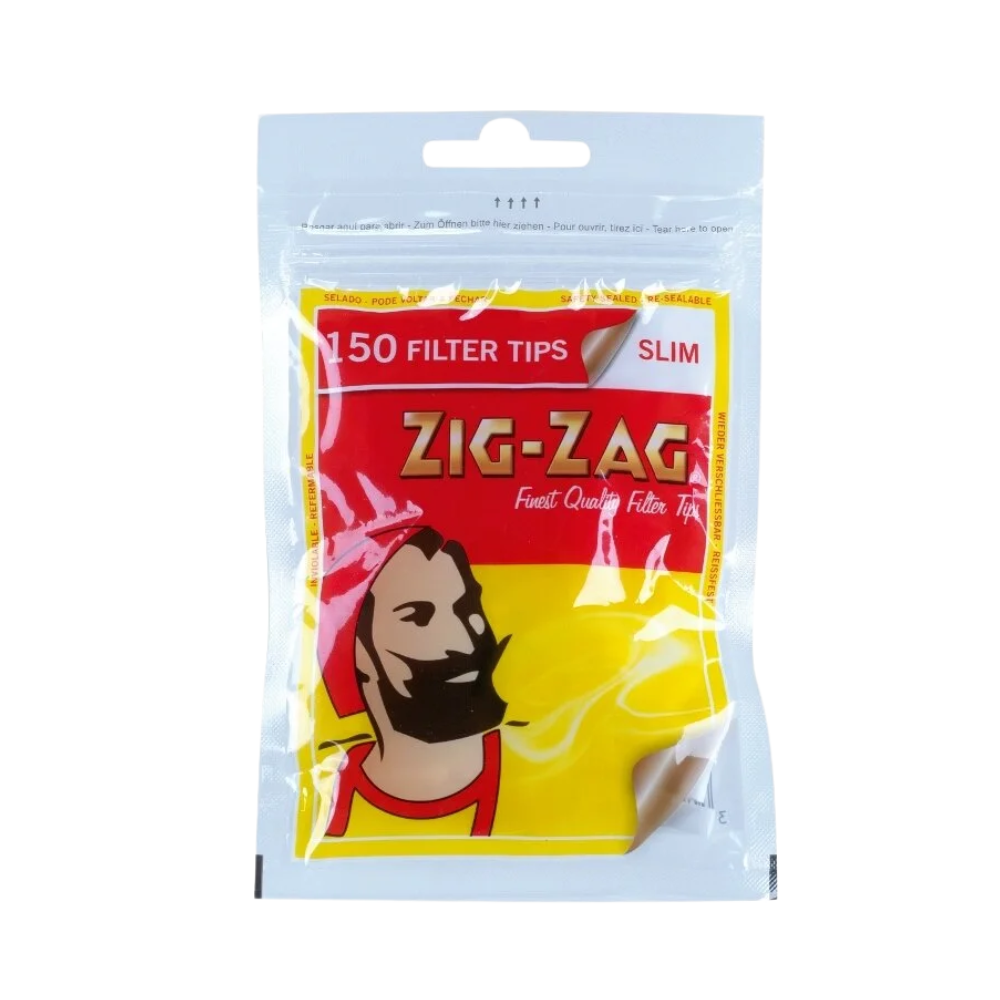 Zig Zag - Slim Filter Tips - 150 Stück