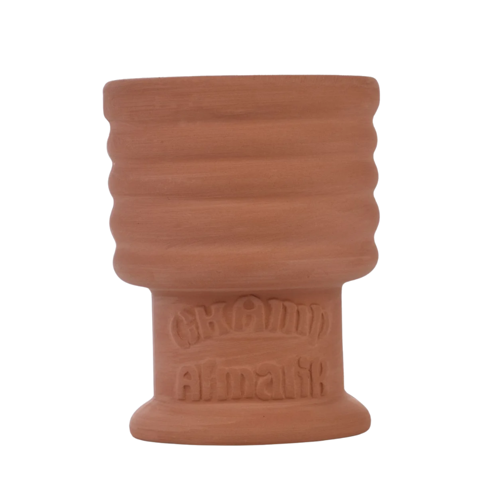 AI Malik - Shisha Kopf aus Ton - 75mm - 9.3cm