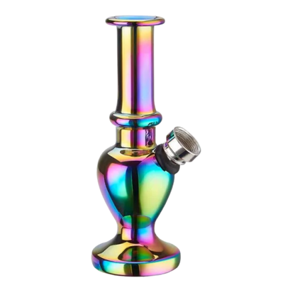 Champ High - Mini Rainbow Glass Bong - 12.5cm