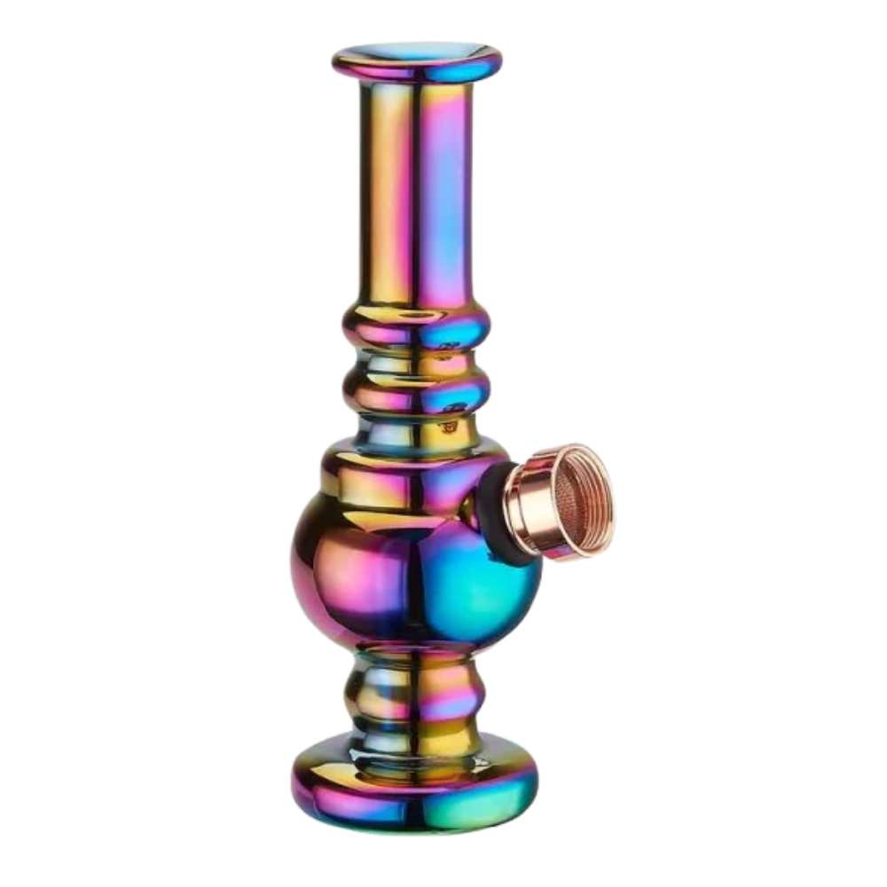 Champ High - Mini Rainbow Glass Bong - 12.5cm