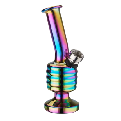Champ High - Mini Rainbow Glass Bong - 12.5cm