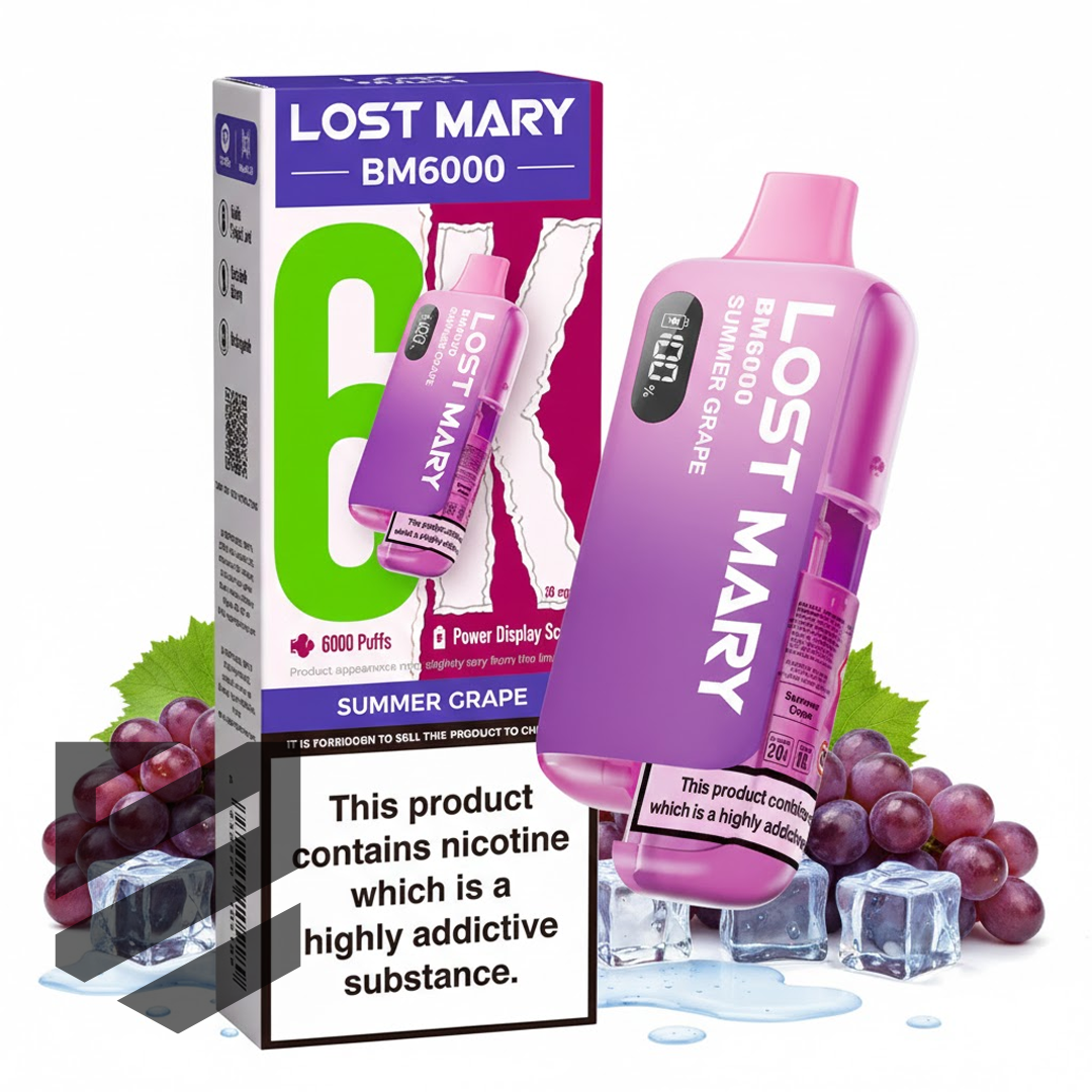Lost Mary BM6000 Prefilled Pod Kit – Summer Grape