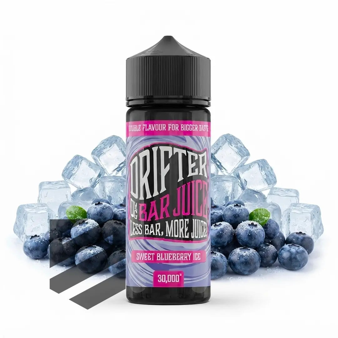 Drifter Bar Juice - Sweet Blueberry Ice 0mg 100ml Shortfill