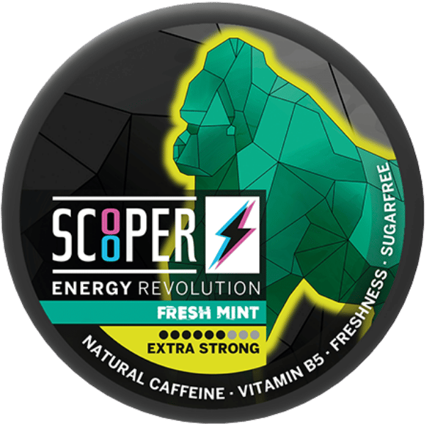 Scooper Energy Fresh Mint Extra Strong