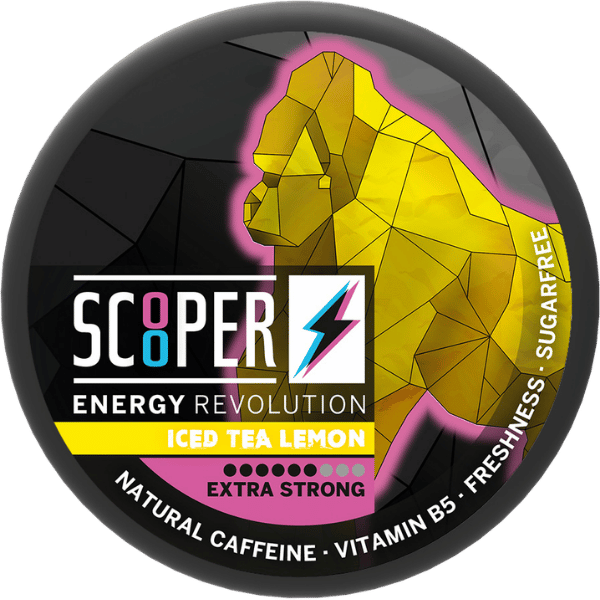 Scooper Energy Iced Tea Lemon Extra Strong