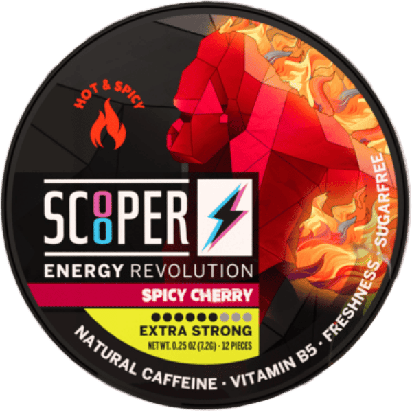 Scooper Energy Spicy Cherry Extra Strong