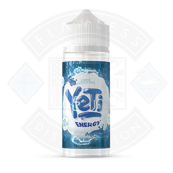 Yeti Ice Cold Energy – 0 mg – 100 ml Shortfill E-Liquid