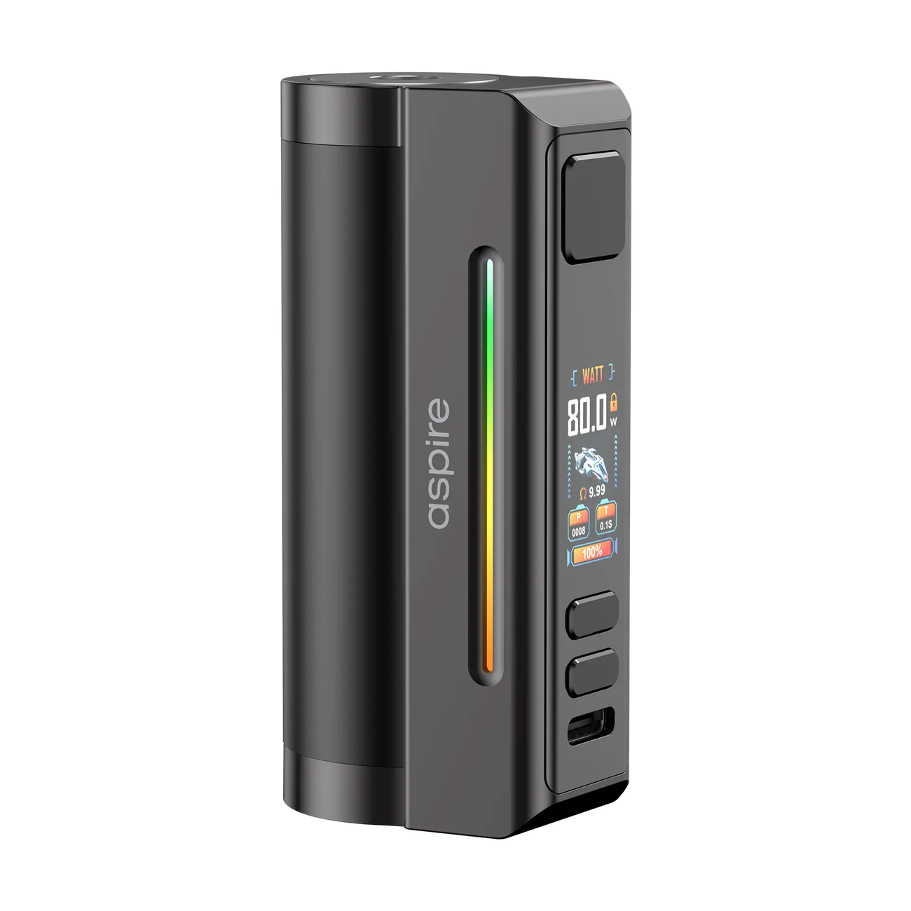 Aspire - Zelos M80 Akkuträger - Gunmetal