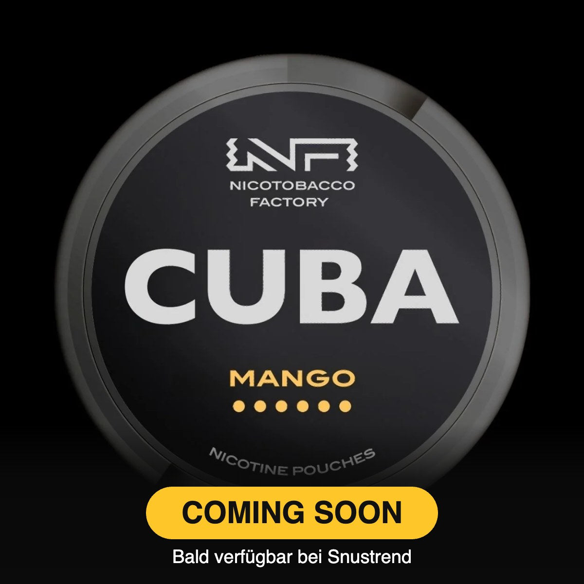 Cuba - BLACK Mango – Nicotine Pouches bei Snustrend