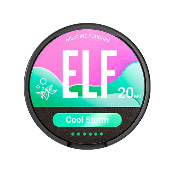 Elf Bar Snus Cool Storm 20mg Nikotinbeutel Dose