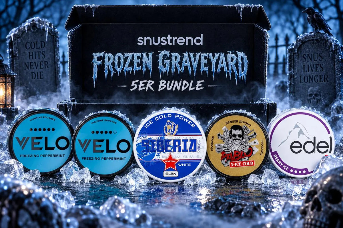 Frozen Graveyard 5er Halloween Snus Bundle