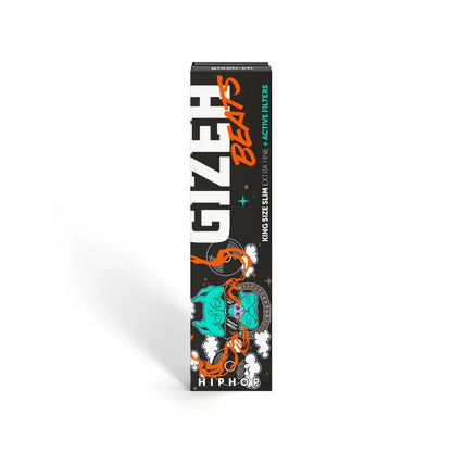 GIZEH - King Size Slim + Active Filter - Beats Swiss Edition