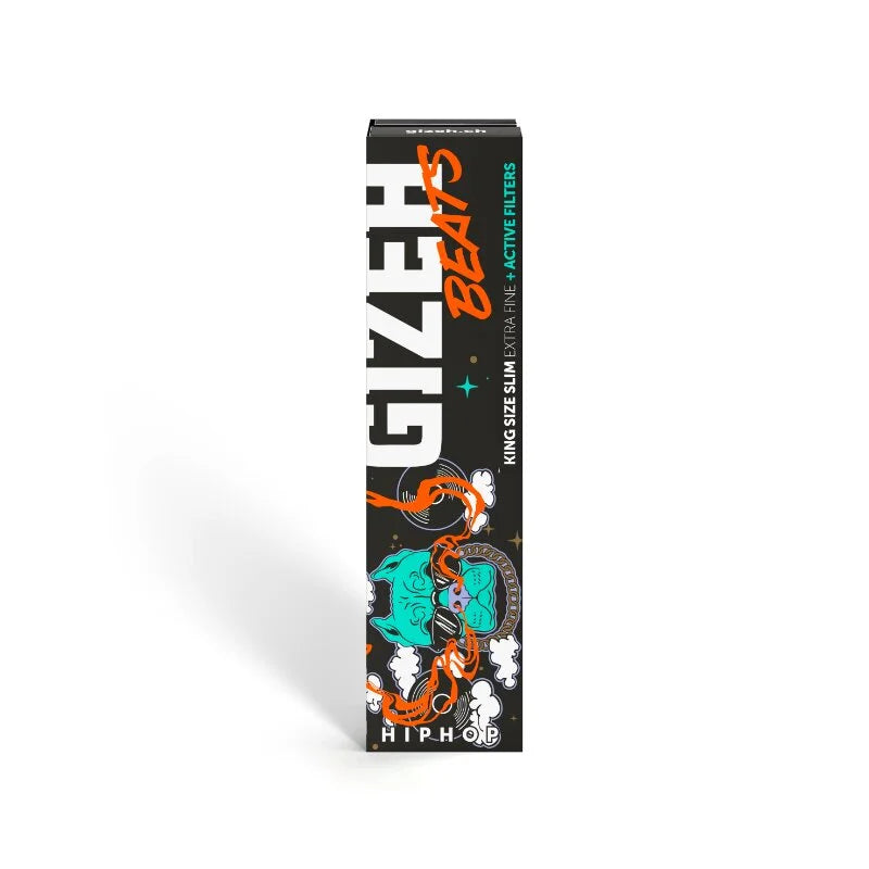 GIZEH - King Size Slim + Active Filter - Beats Swiss Edition
